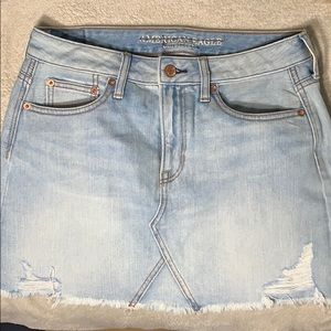 American Eagle jean skirt